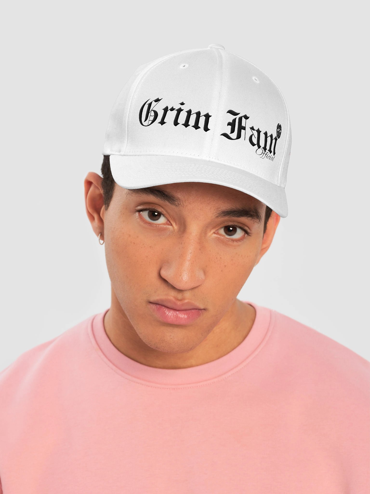 Copy of GRIM FAM — OFFICIAL FLEXFIT (Structured Fitted Cap) #2 in ALL colors product image (5)