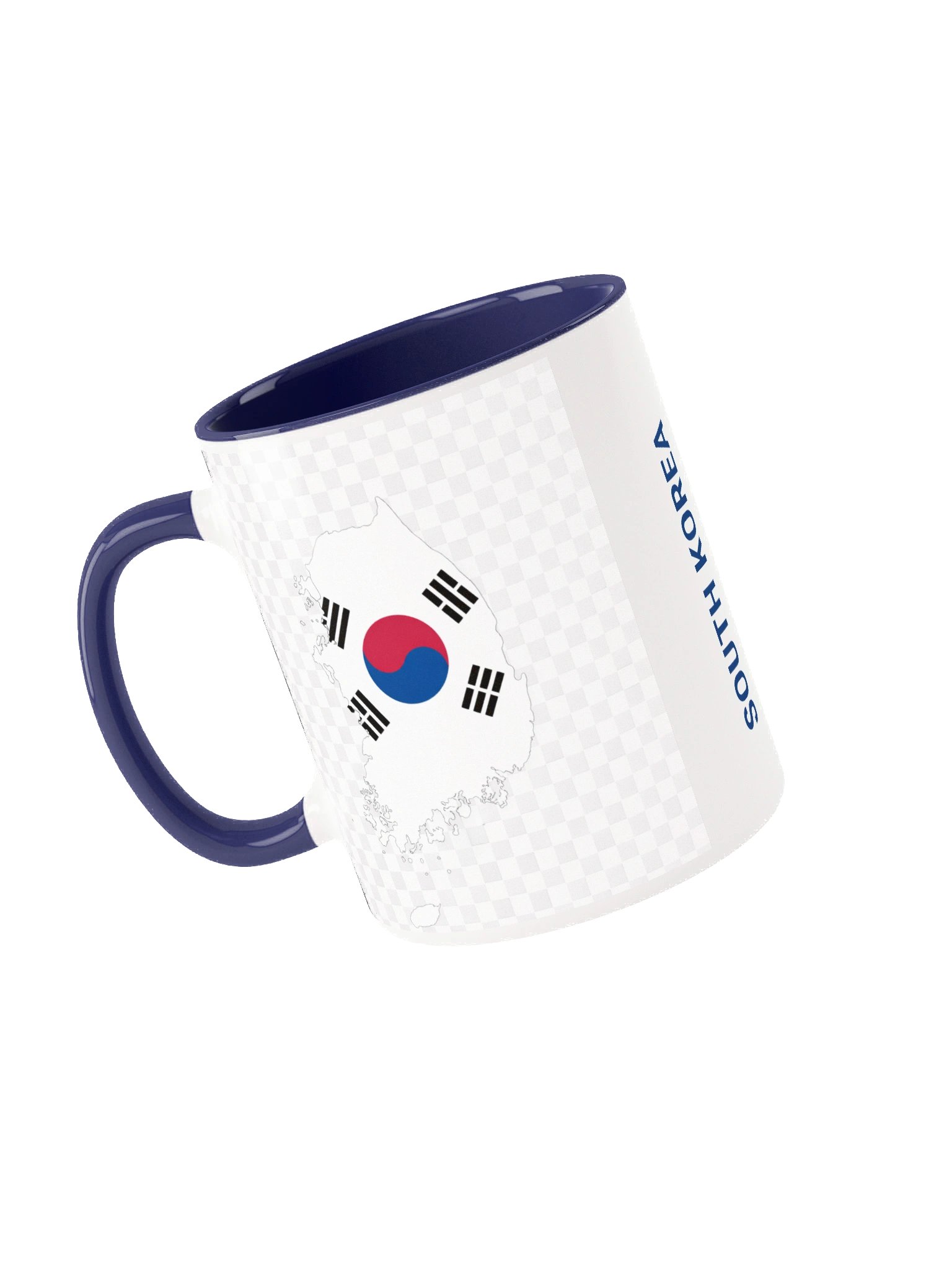 South Korea 2026 World Cup Flag Mug - South Korea Soccer Fan Coffee Cup - Premium Two-Tone Ceramic Mug product image (3)