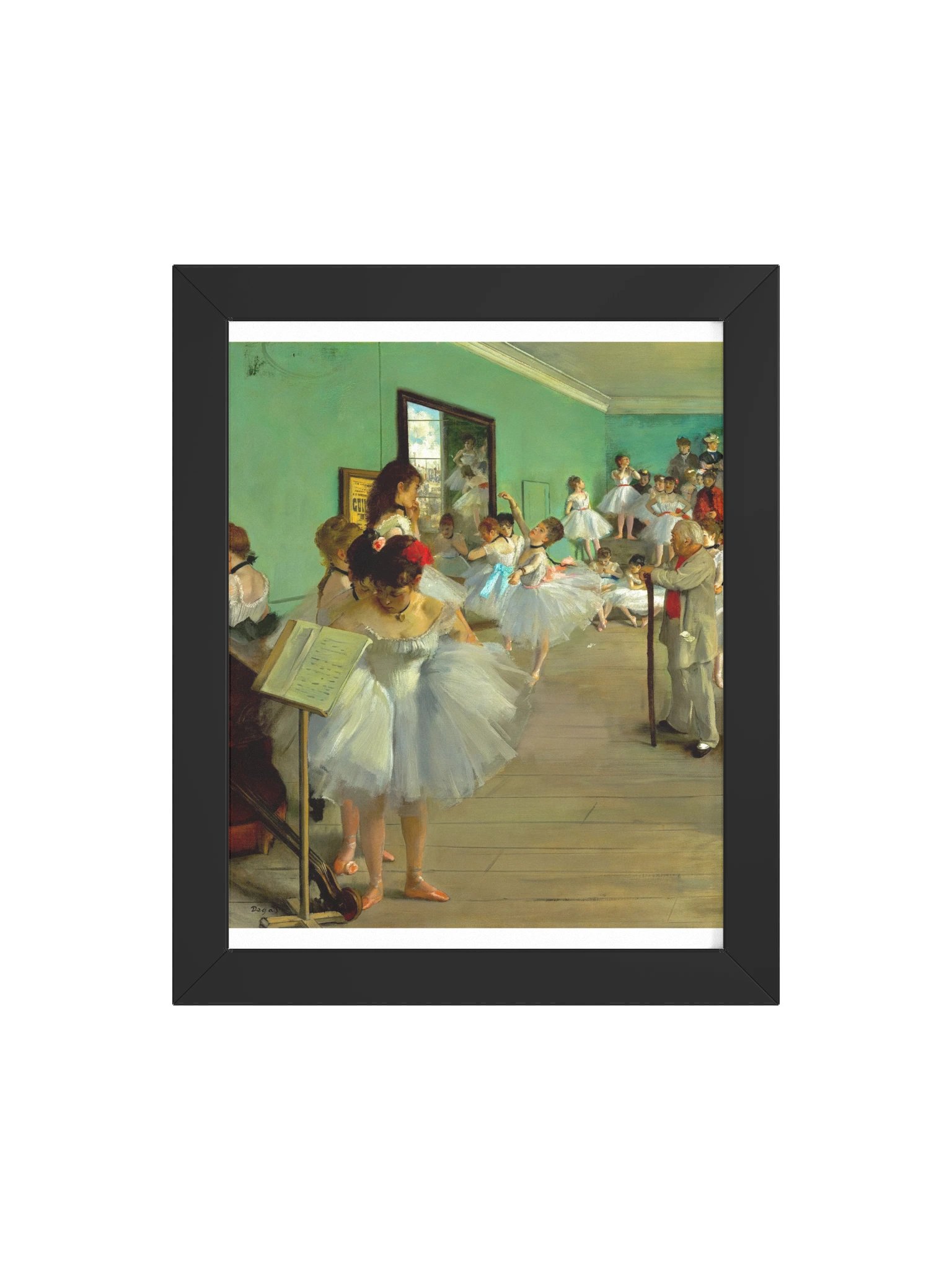 The Dance Class — Small Framed Matte Poster product image (8)