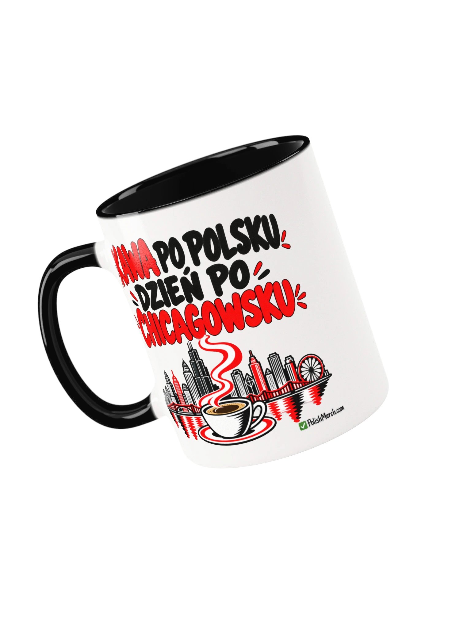 Kawa po Polsku, Dzień po Chicagowsku – Polish Coffee Mug product image (4)