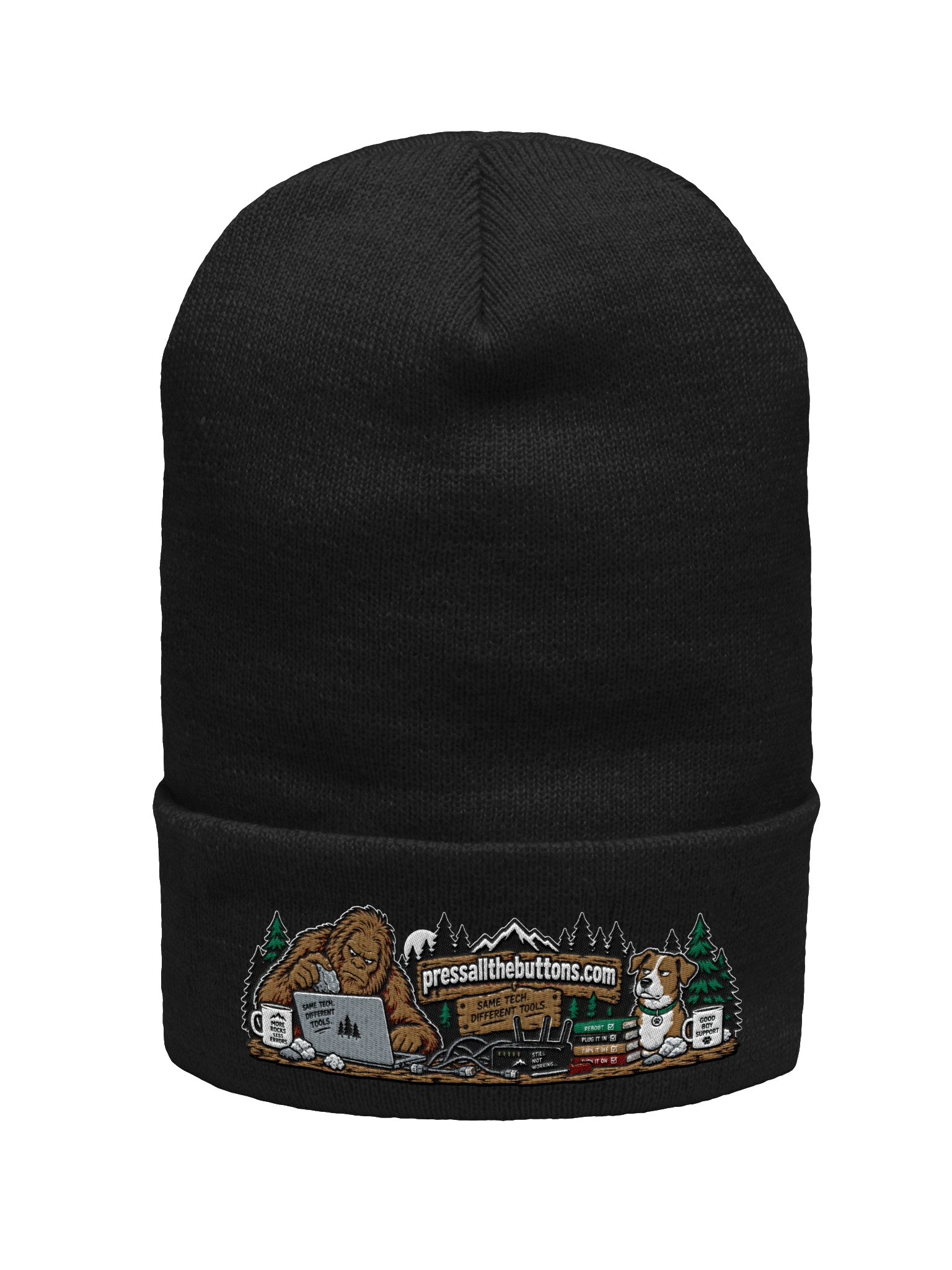 PATB Sasquatch Cuffed Beanie product image (1)