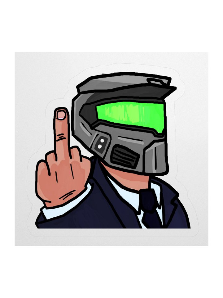 Flipped by Buddy Sticker product image (1)