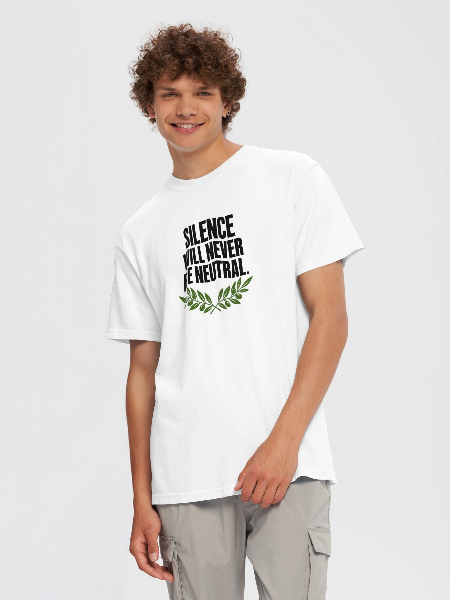 Silence Will Never Be Neutral T-Shirt: A Tribute to Our “Friend” Ed Sheeran white product image (9)