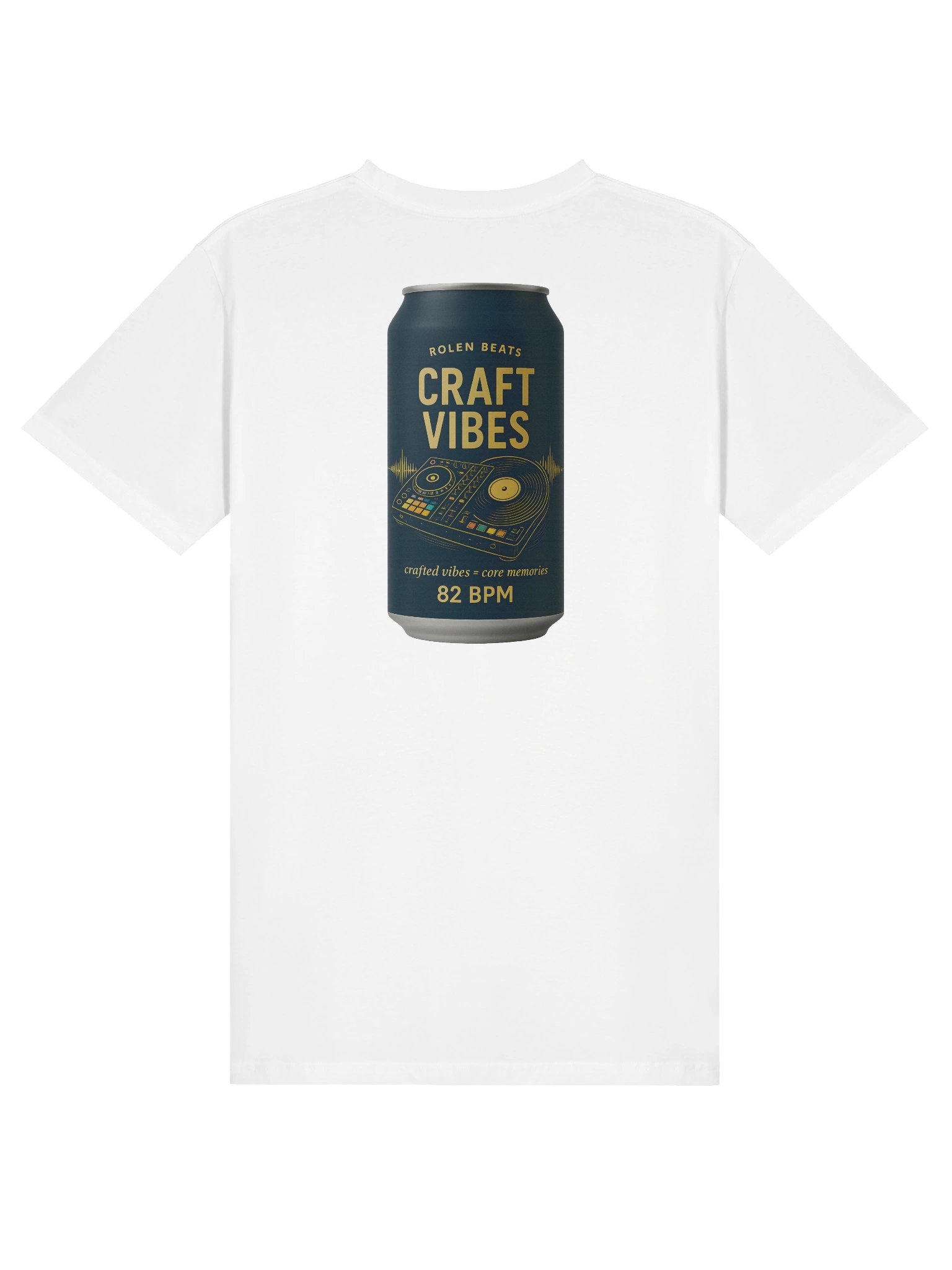 Signature Crafted Vibes Beer DJ T-Shirt product image (1)