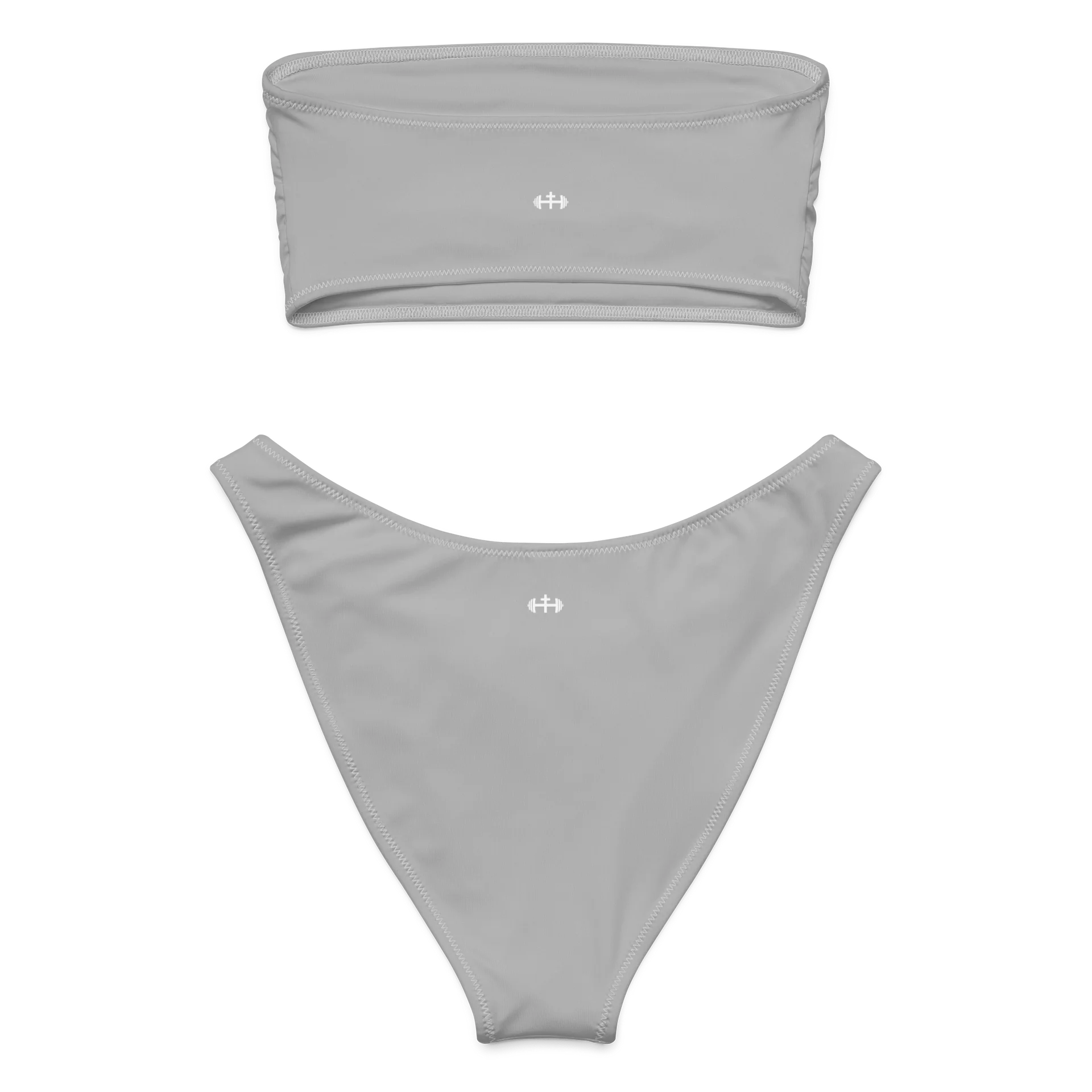His House Womens Bandeau Bikini Set - Silver product image (4)
