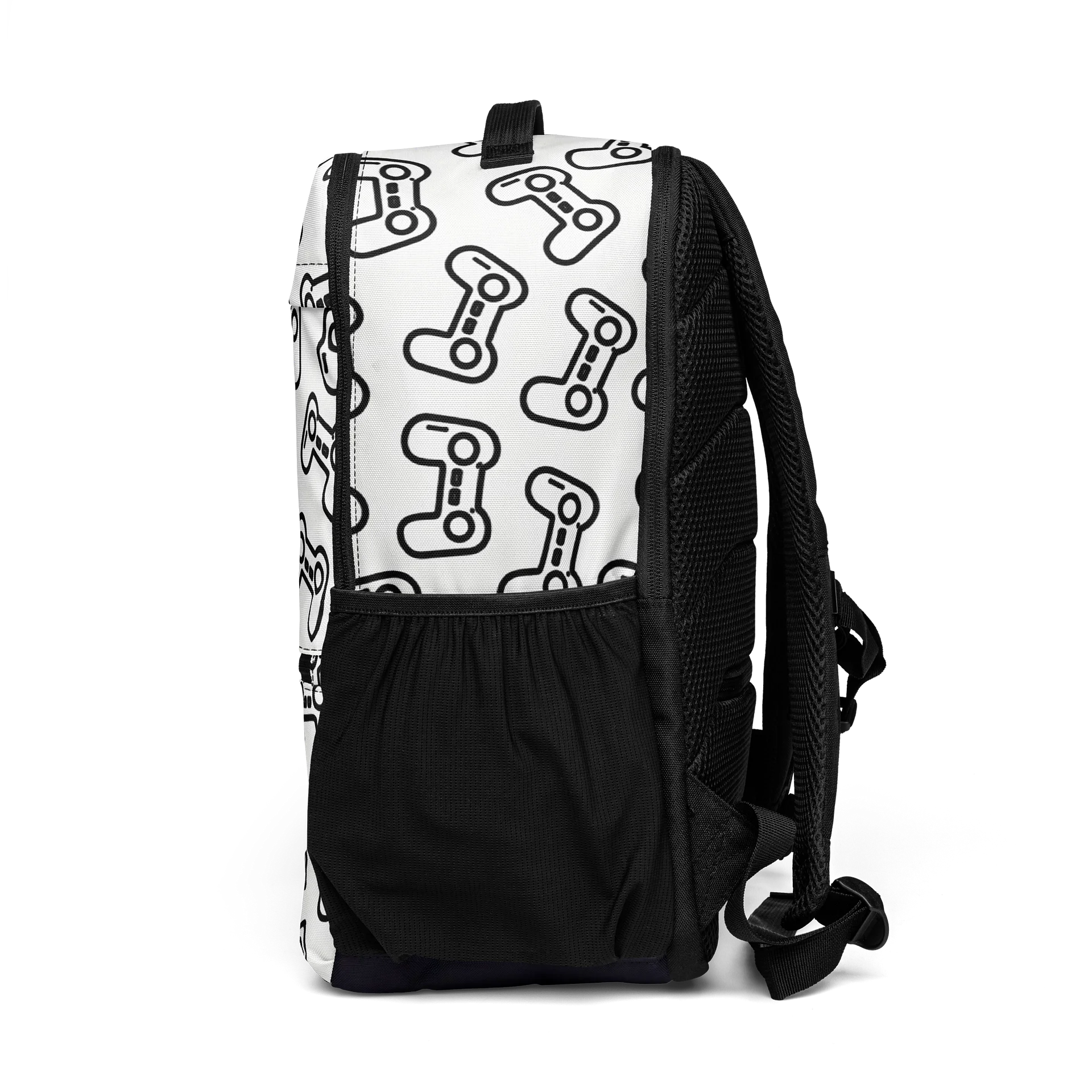 SAC À DOS IMPRIMÉ INTÉGRAL MANETTE NOIR product image (5)