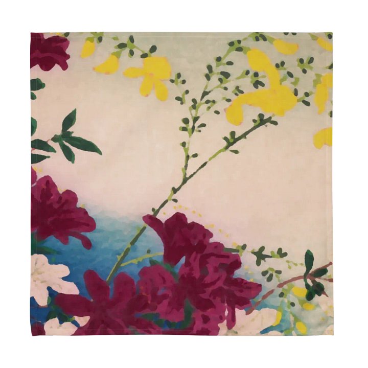 Soft Vintage Flower Print Eastern Style product image (1)