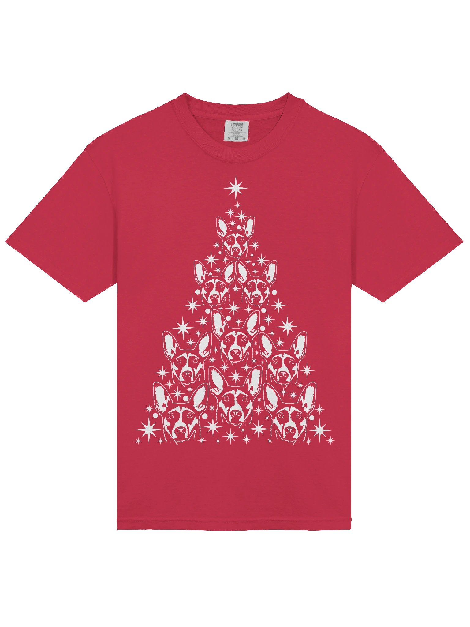 Rat Terrier Christmas Tree T-Shirt product image (5)