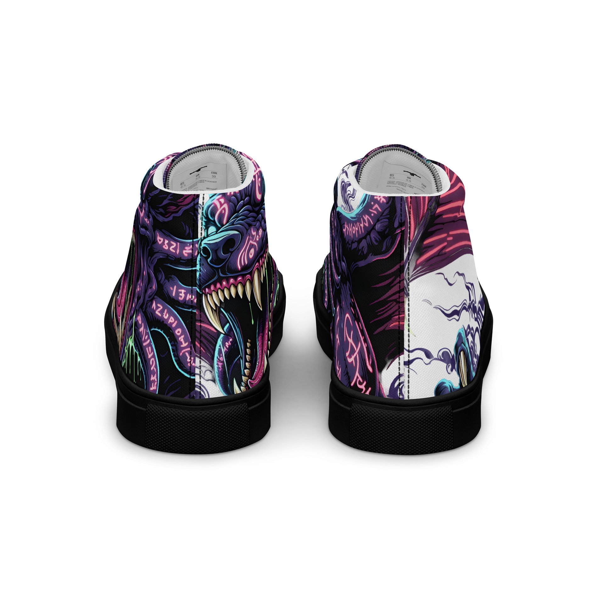 Mythical Dragonwolf Beast Men's High Tops product image (4)