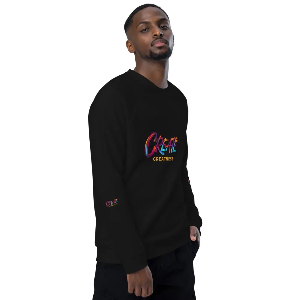 Create Greatness Organic Sweatshirt product image (21)
