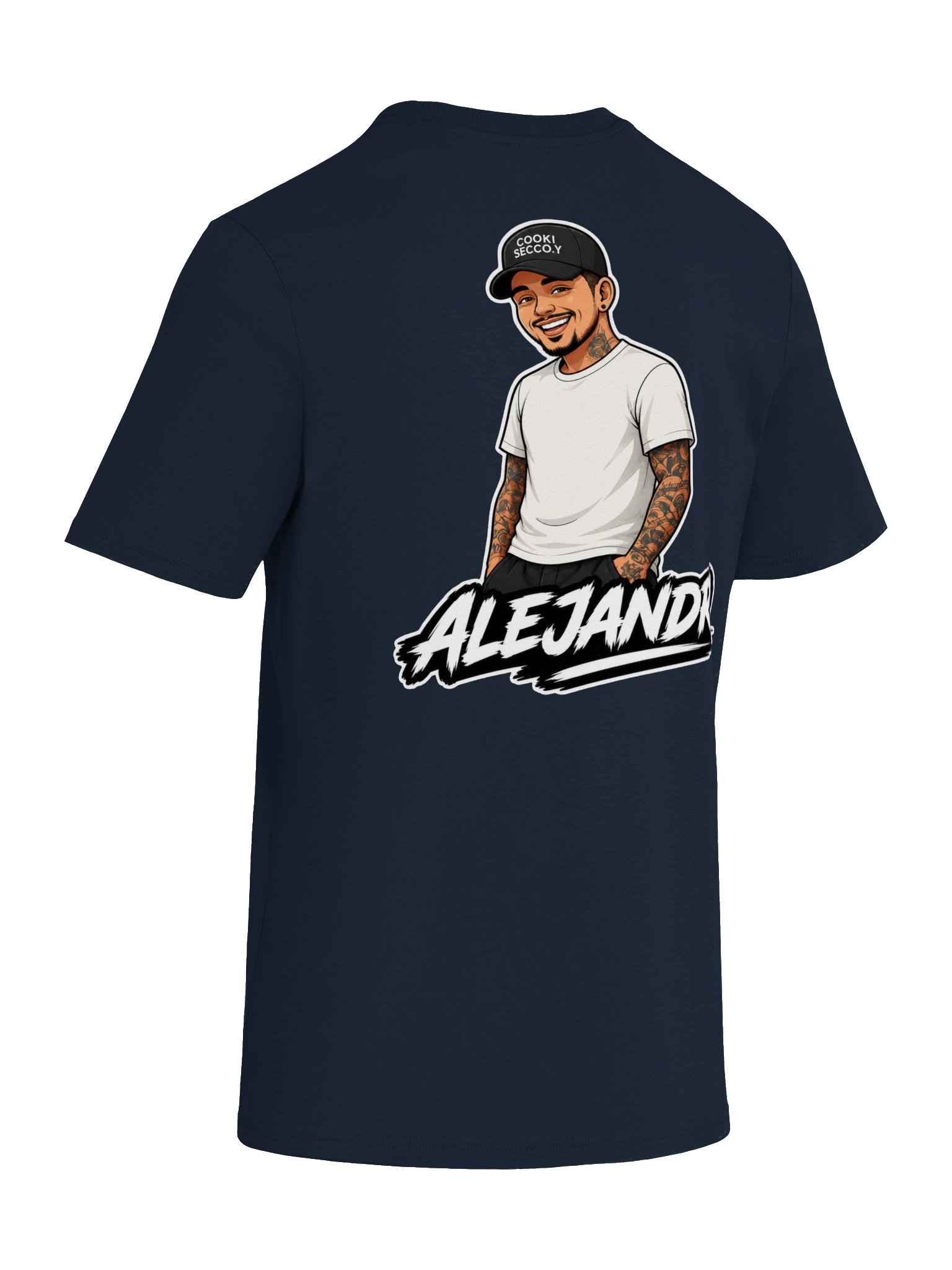 Alejandro Cartoon Graphic Tee product image (92)