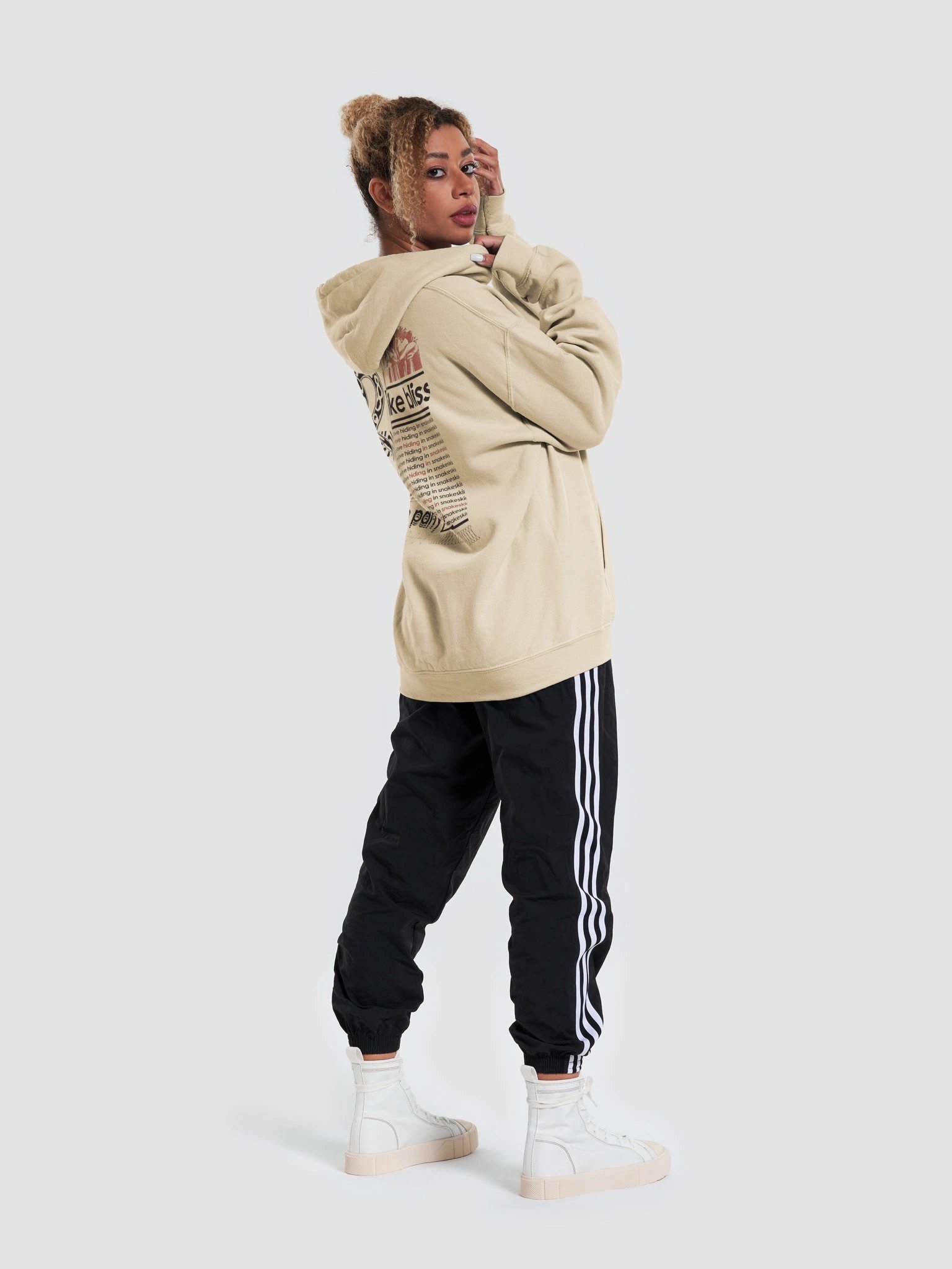 the party - snakeskin hoodie product image (6)