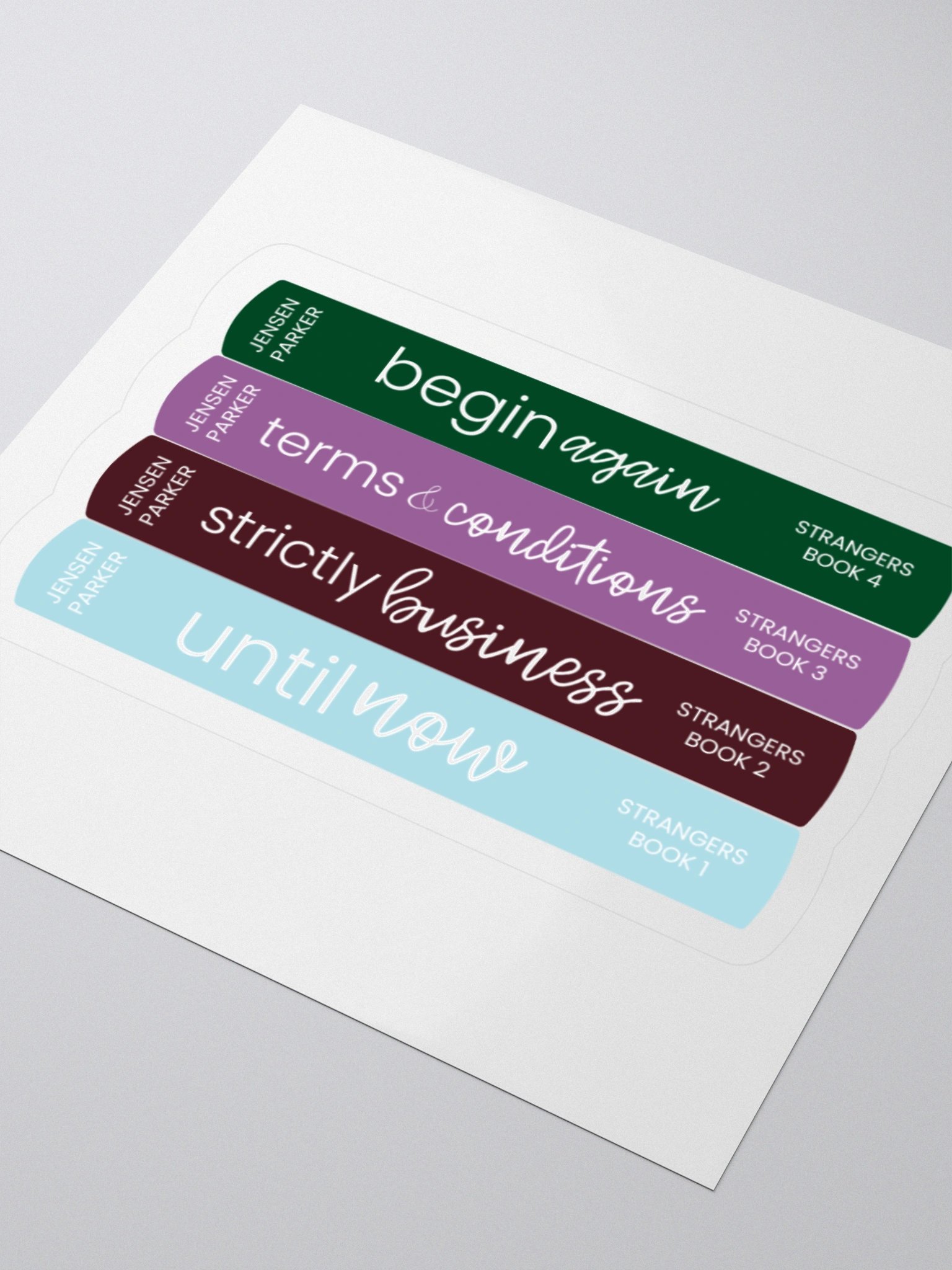 Strangers Spines Sticker product image (3)