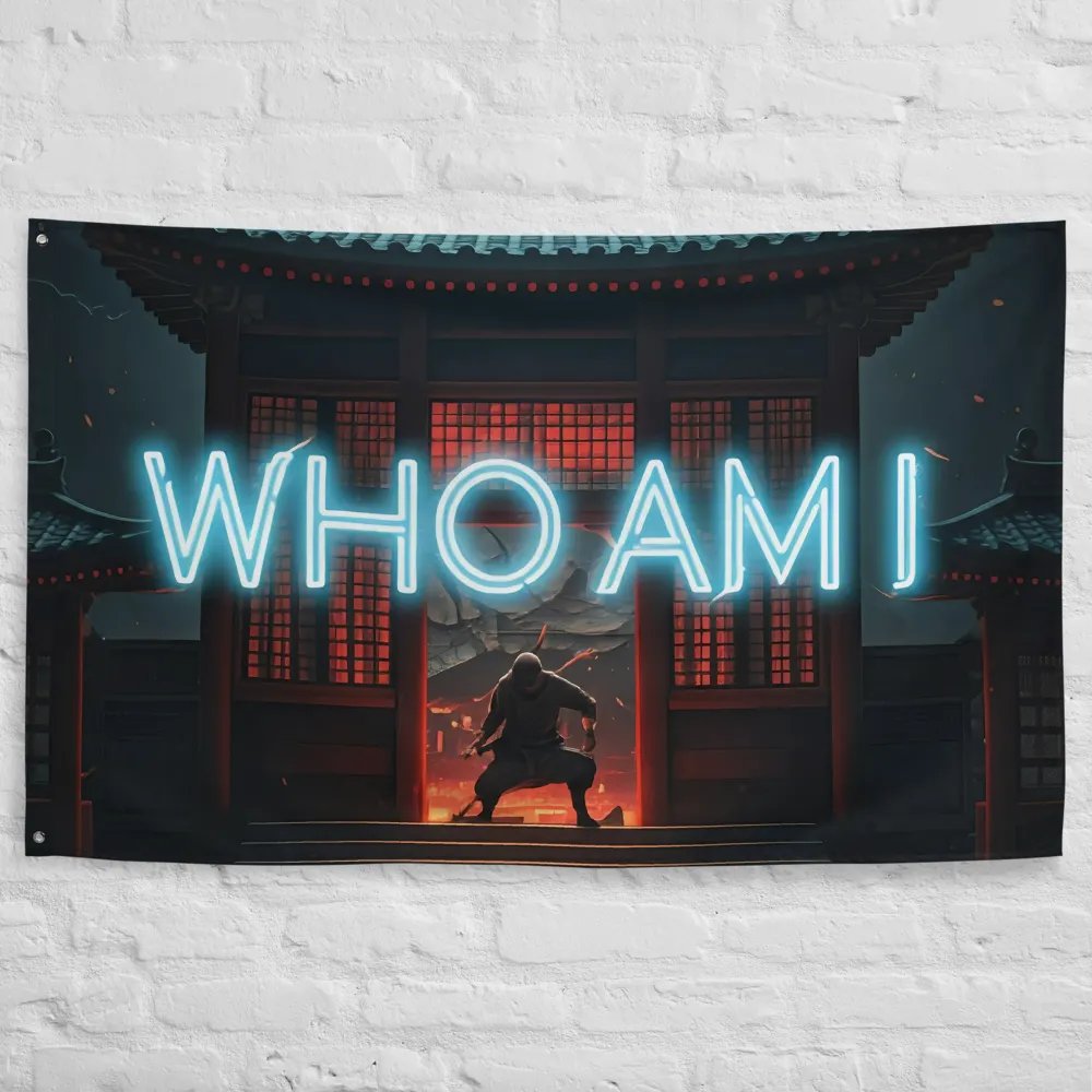 Neon Identity All-Over Flag product image (10)