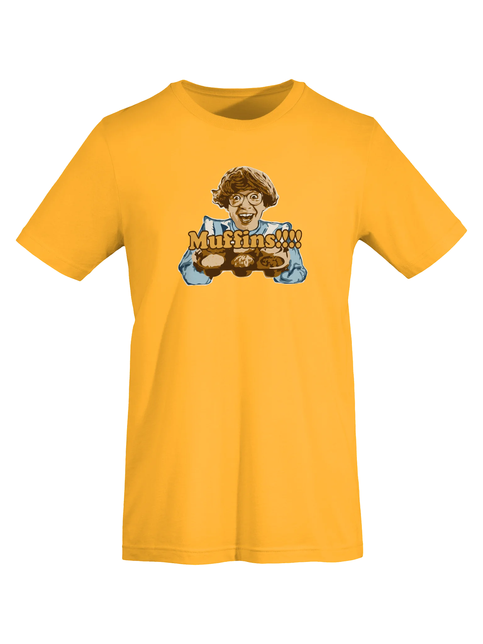Muffins Tee in gold product image (7)