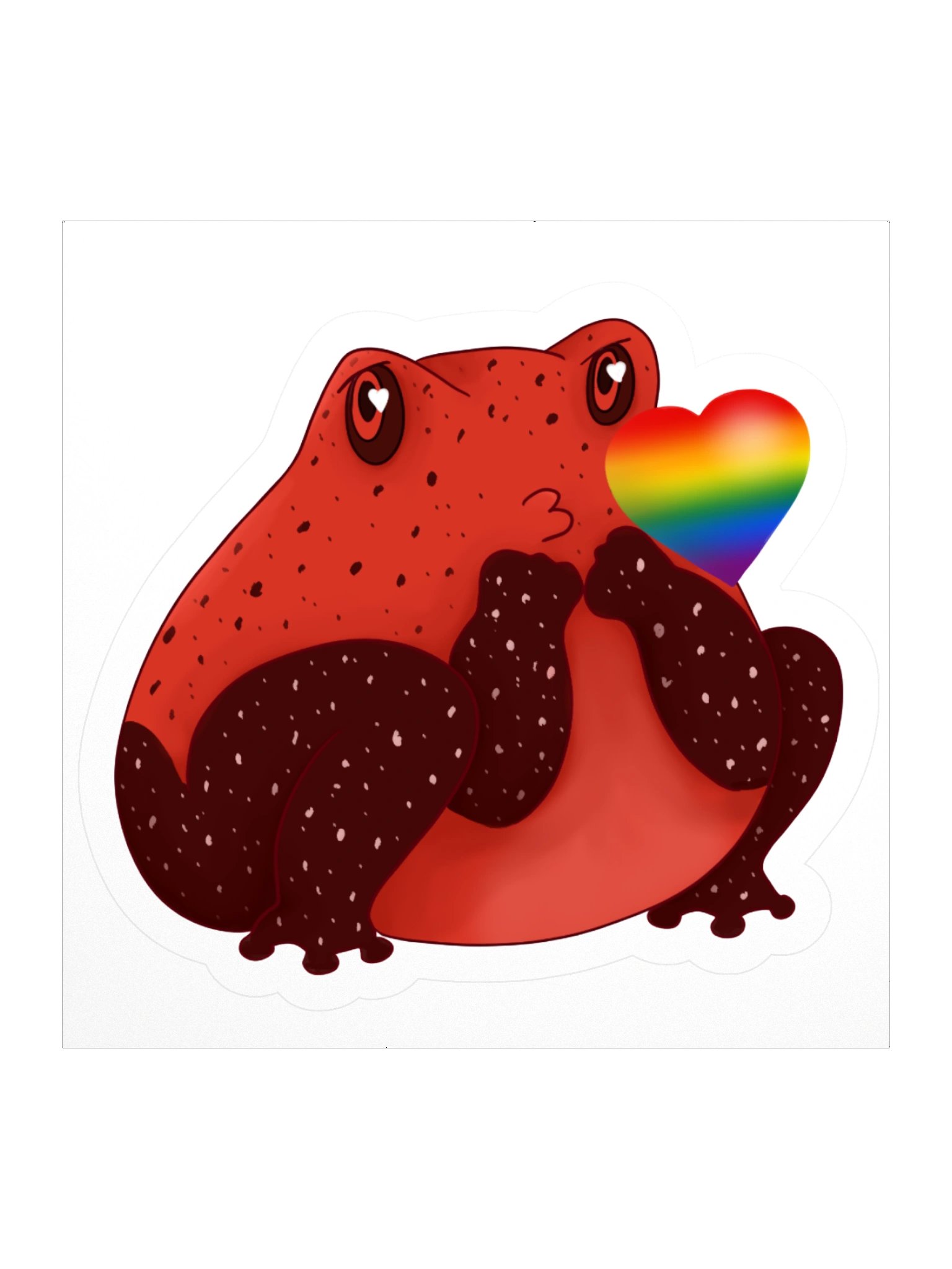 Pride Frog Kiss product image (1)