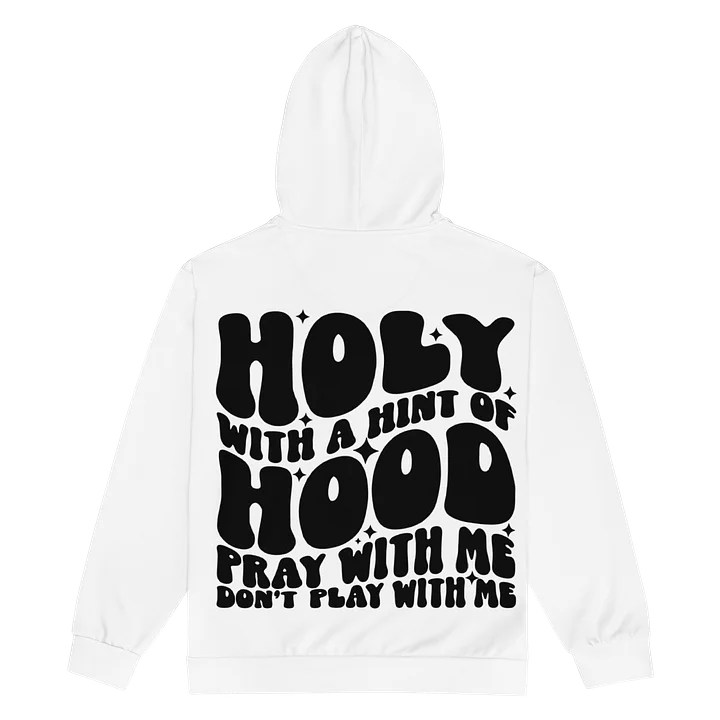 Holy with a hint of Hood Zip Hoodie product image (2)