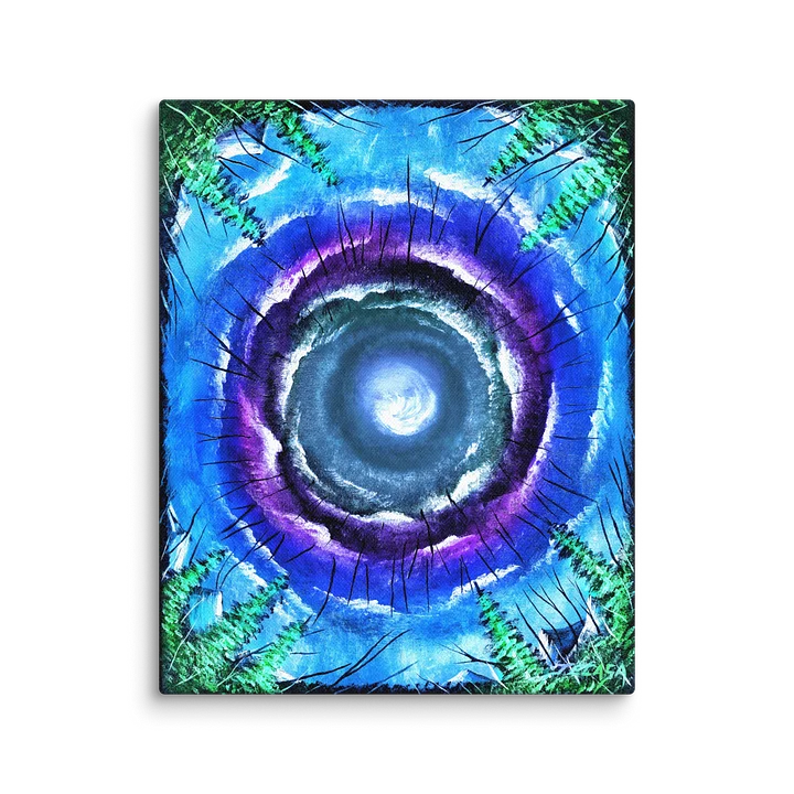 An Upside World (Variant 4) | Canvas Print | Wall Art Decoration | Abstract product image (1)