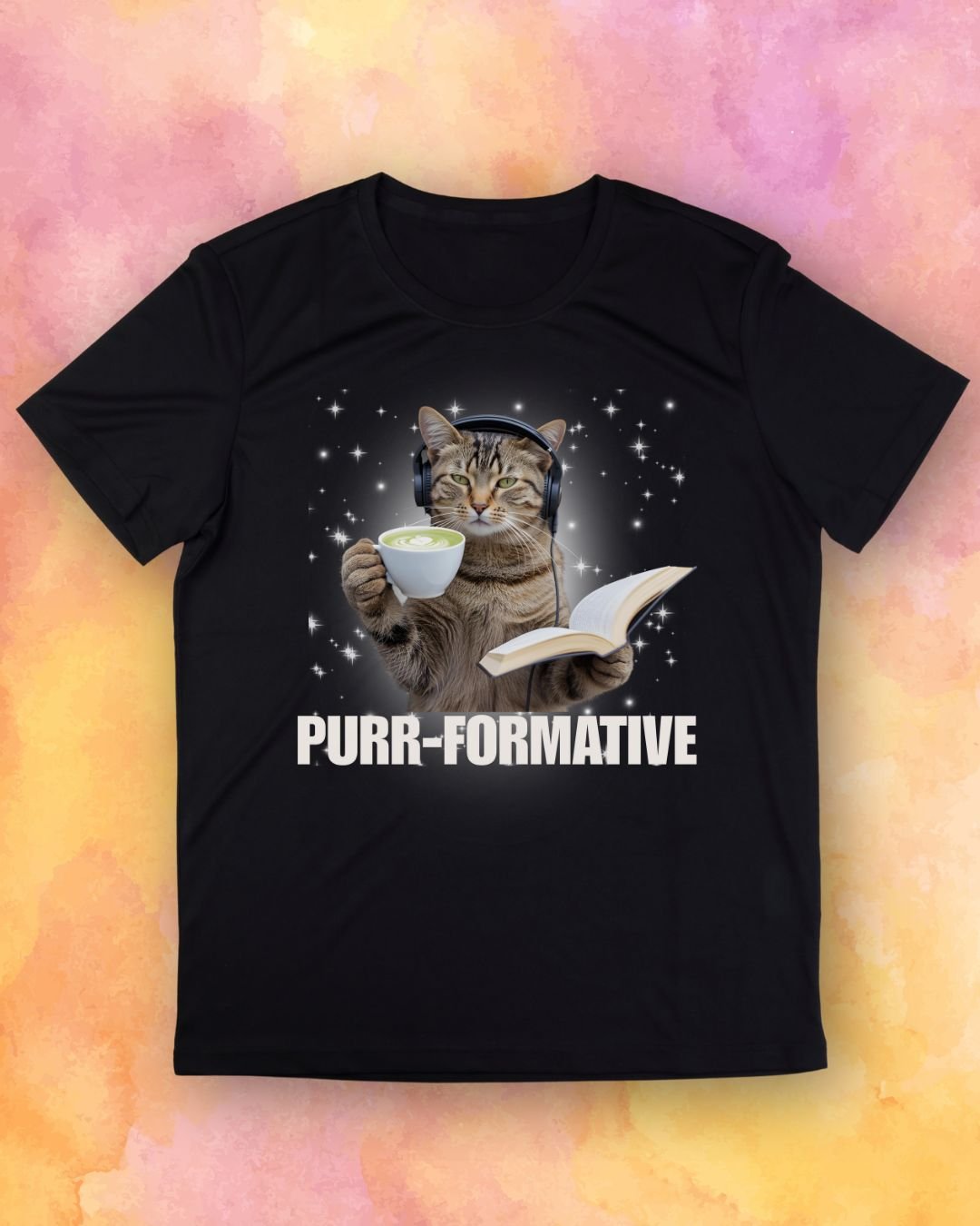 Purr-formative Cat T-Shirt product image (1)