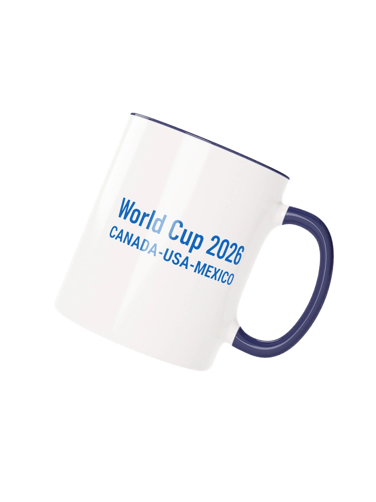 Argentina 2026 World Cup Flag Mug - Argentina Soccer Fan Coffee Cup - Premium Two-Tone Ceramic Mug product image (2)