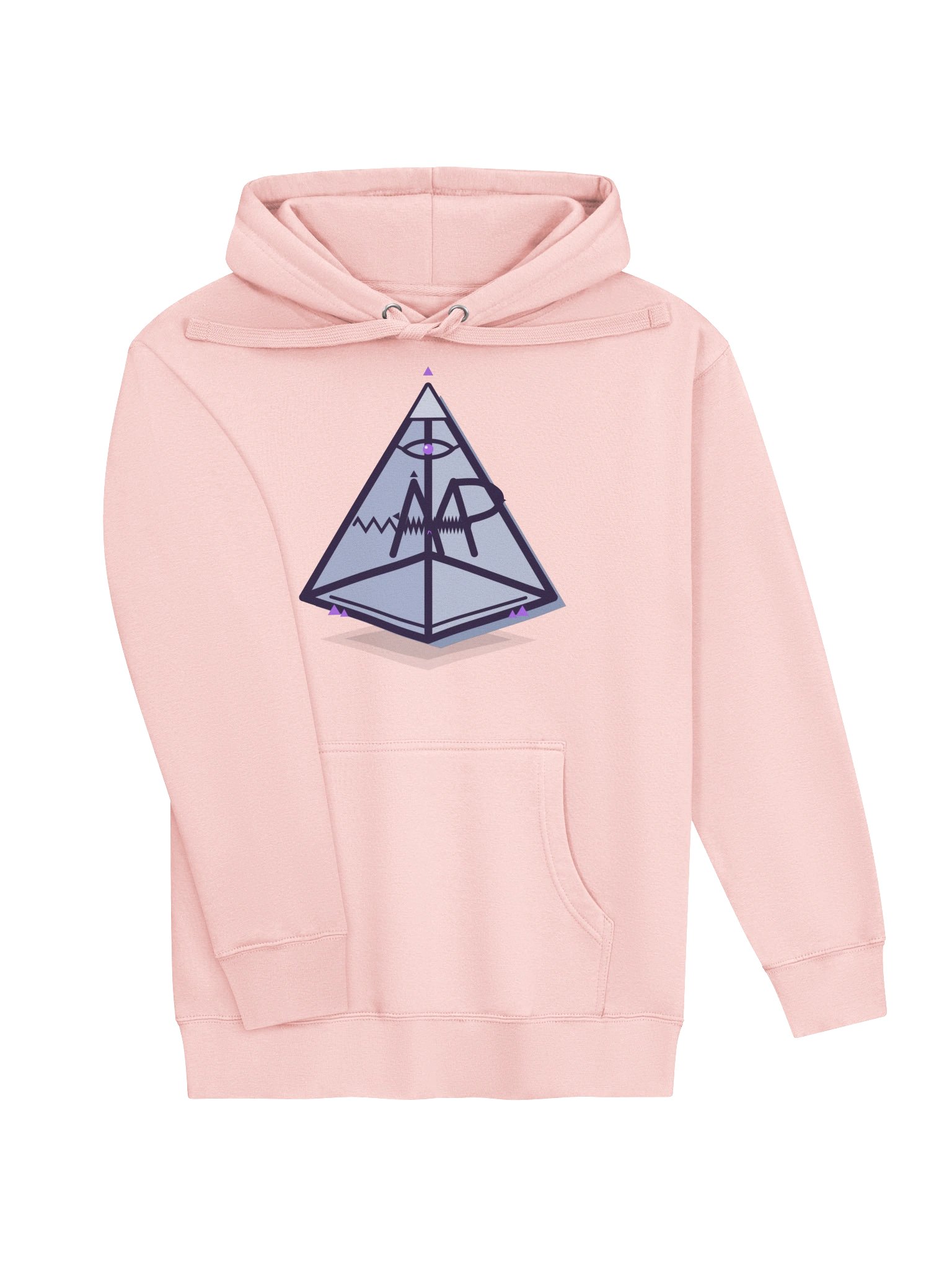 Mt. AMP Pyramid 3D Hoodie — Pink product image (3)