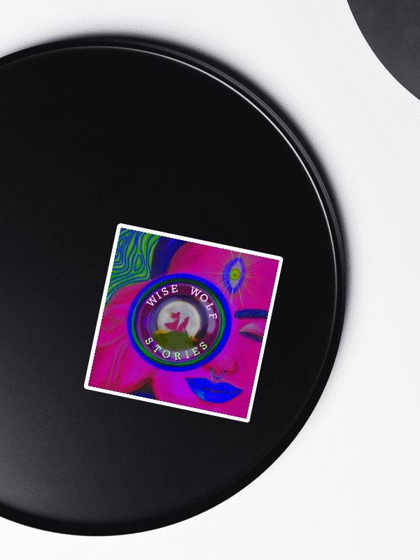 Wise Wolf Stories Emblem Die-Cut Magnets product image (5)