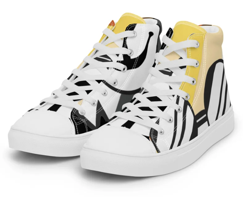 Bear Necessities Men’s high top canvas shoes product image (6)