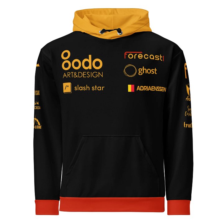 Adriaenssens - Black Hoodie Personalized product image (1)