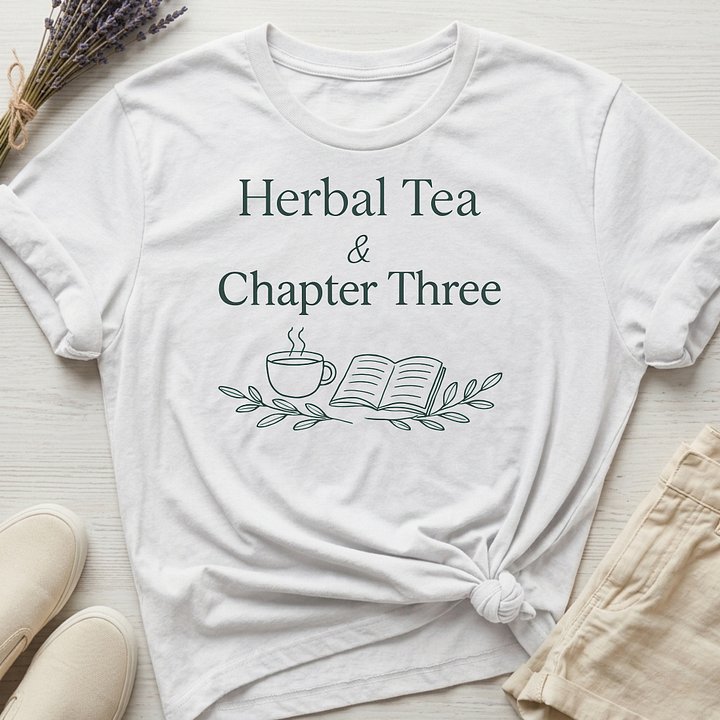 Herbal Tea & Chapter 3 Organic T-Shirt product image (1)