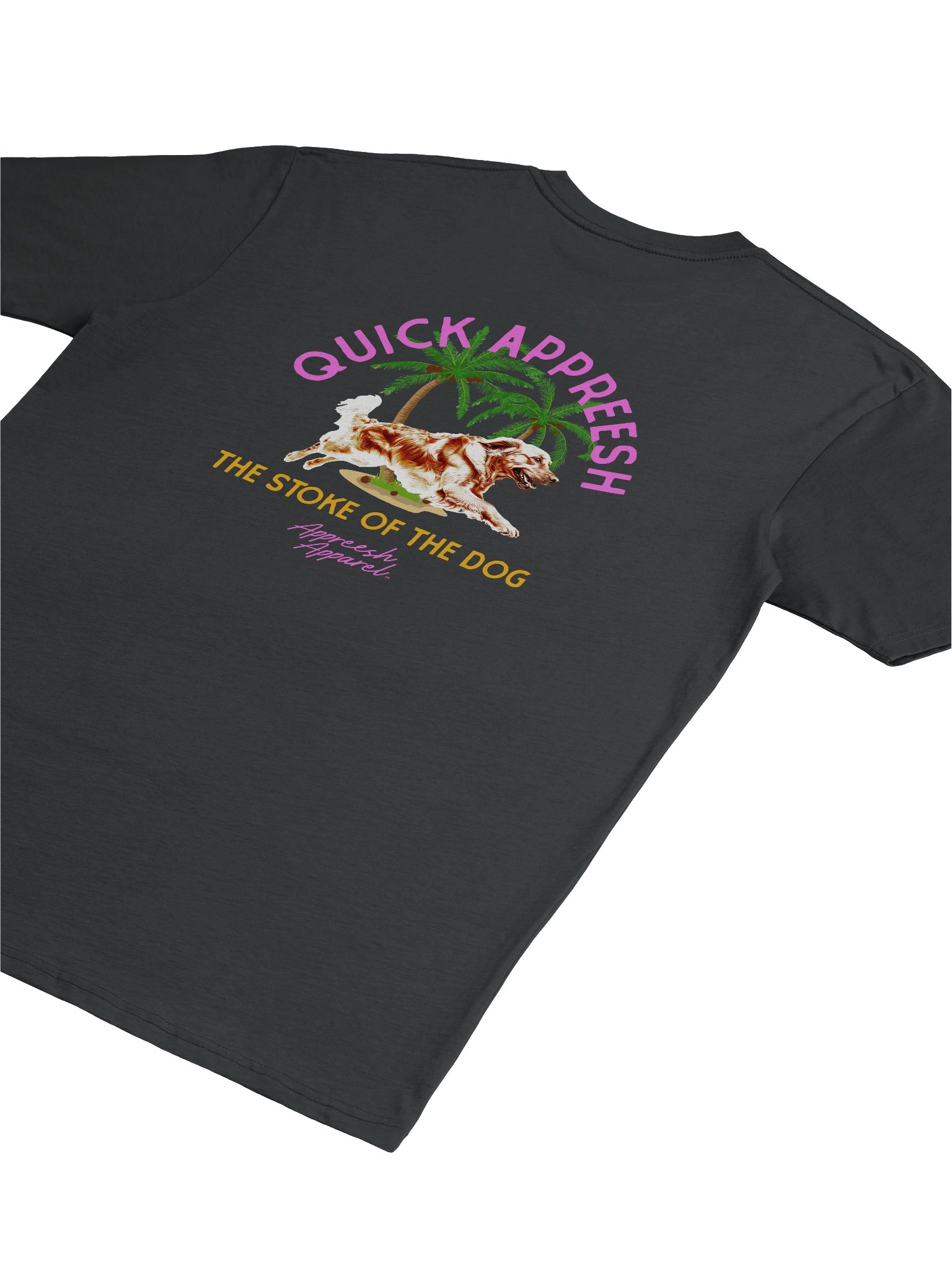 Stoke of the Dog Black Tee product image (6)