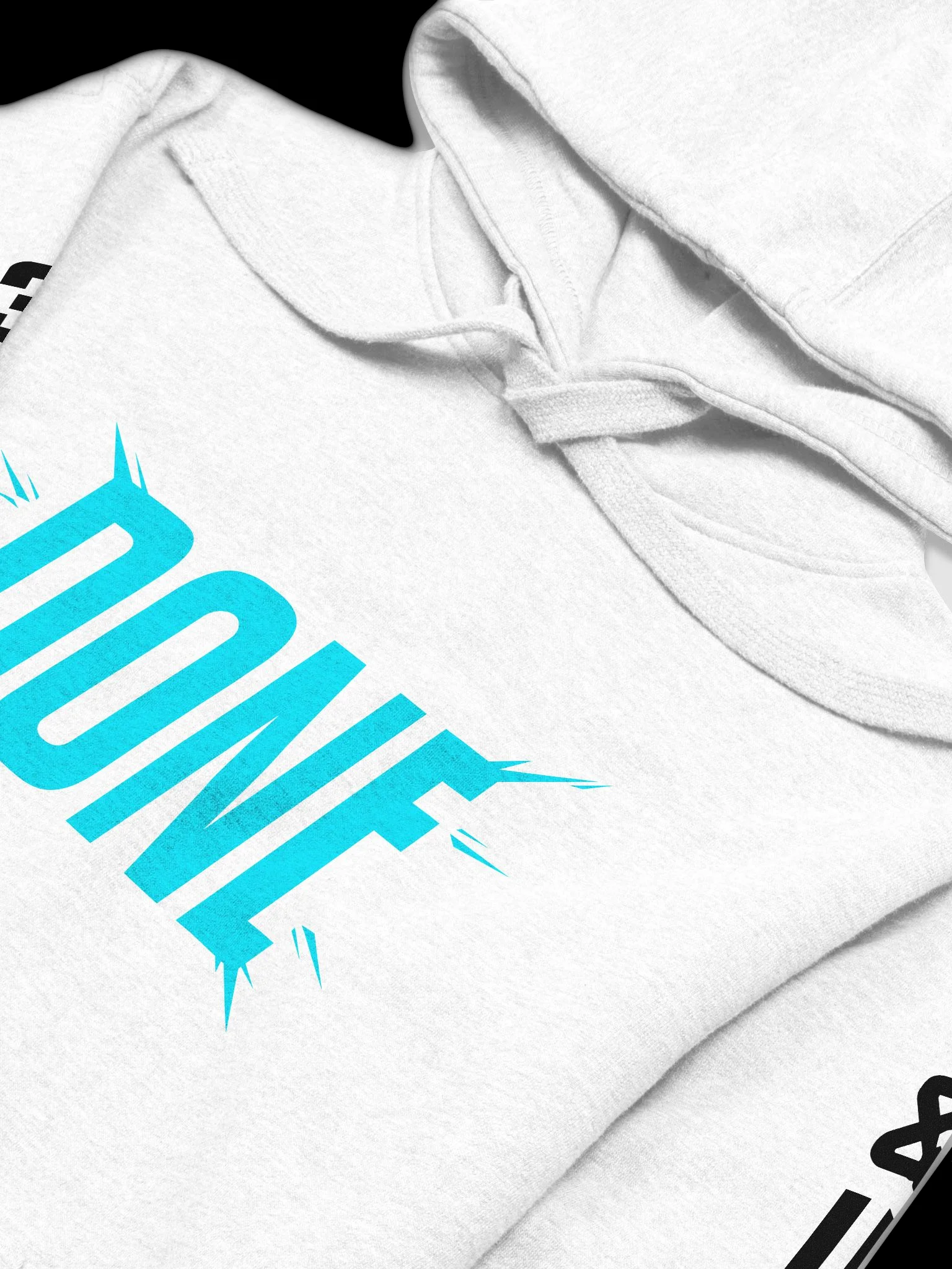 'DONE' Blue Hoodie - Lights product image (3)