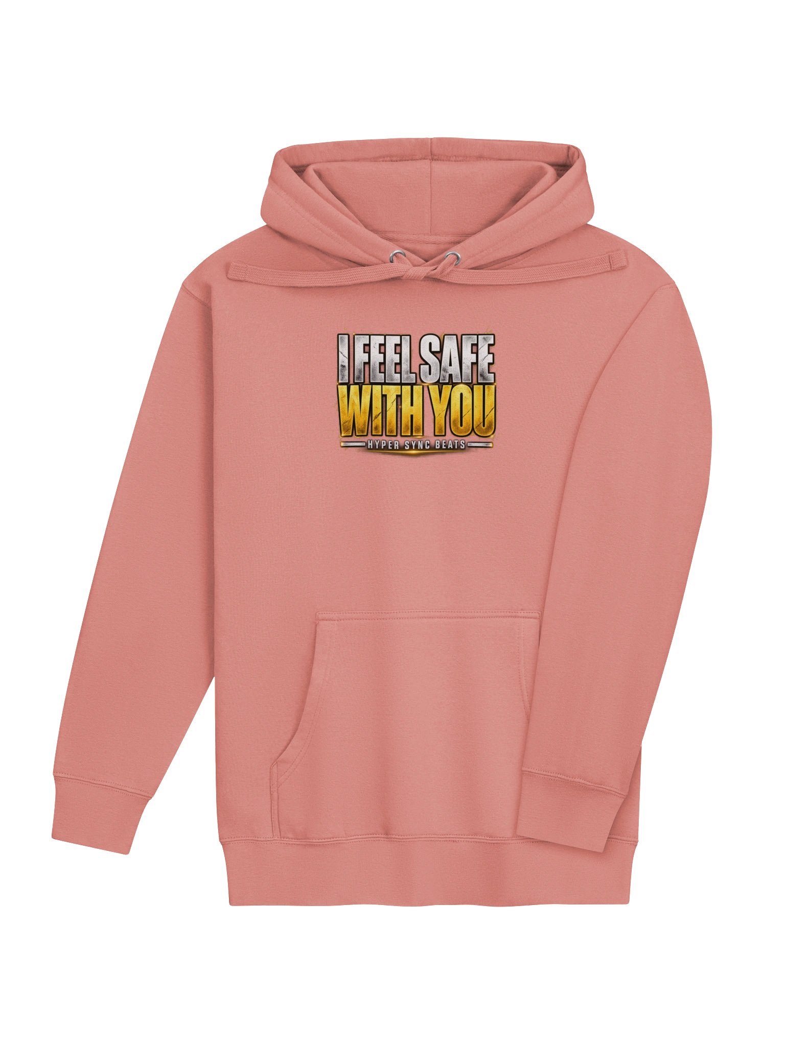 I Feel Safe With You—Hyper Sync Beats Premium Graphic Hoodie product image (68)