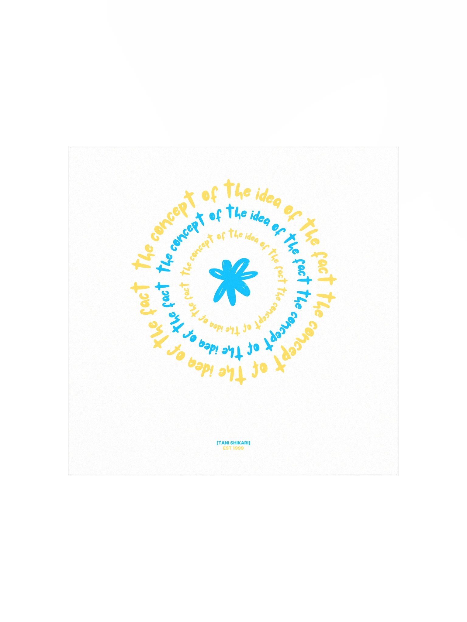 concept of a poster (white) product image (1)
