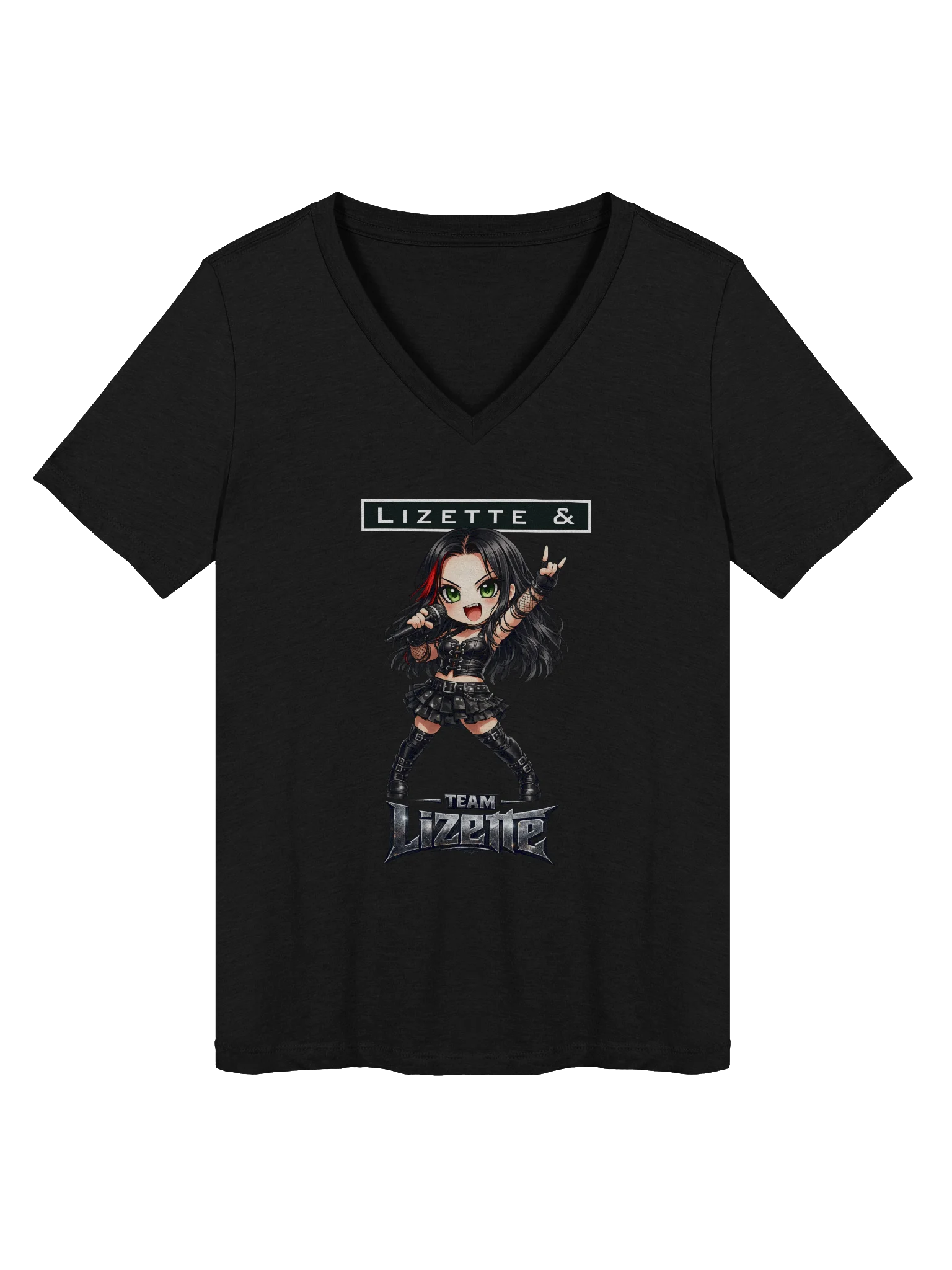 V-neck tee Team Lizette product image (2)