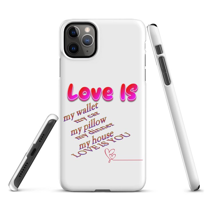 Love Is My Everything – Cute Romantic Phone Case product image (3)