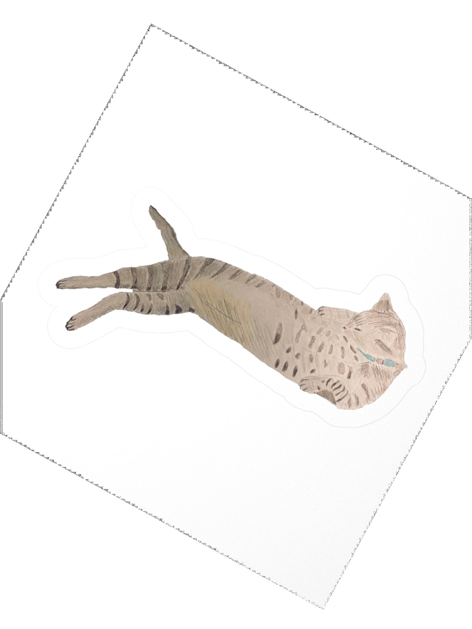 "Cat on Screen" sticker product image (2)