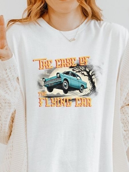 Ford Anglia Funny Vintage Pulp Mystery Harry Potter Shirt product image (11)