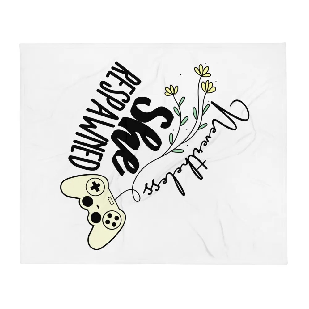 She Respawned Blanket product image (2)