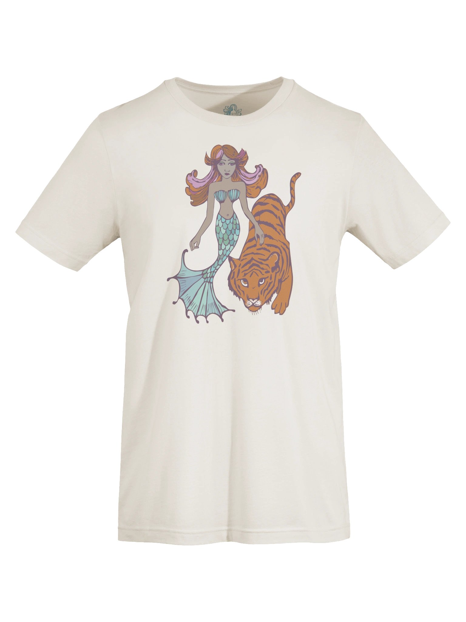 Unisex Mermaid Tiger T-shirt product image (5)
