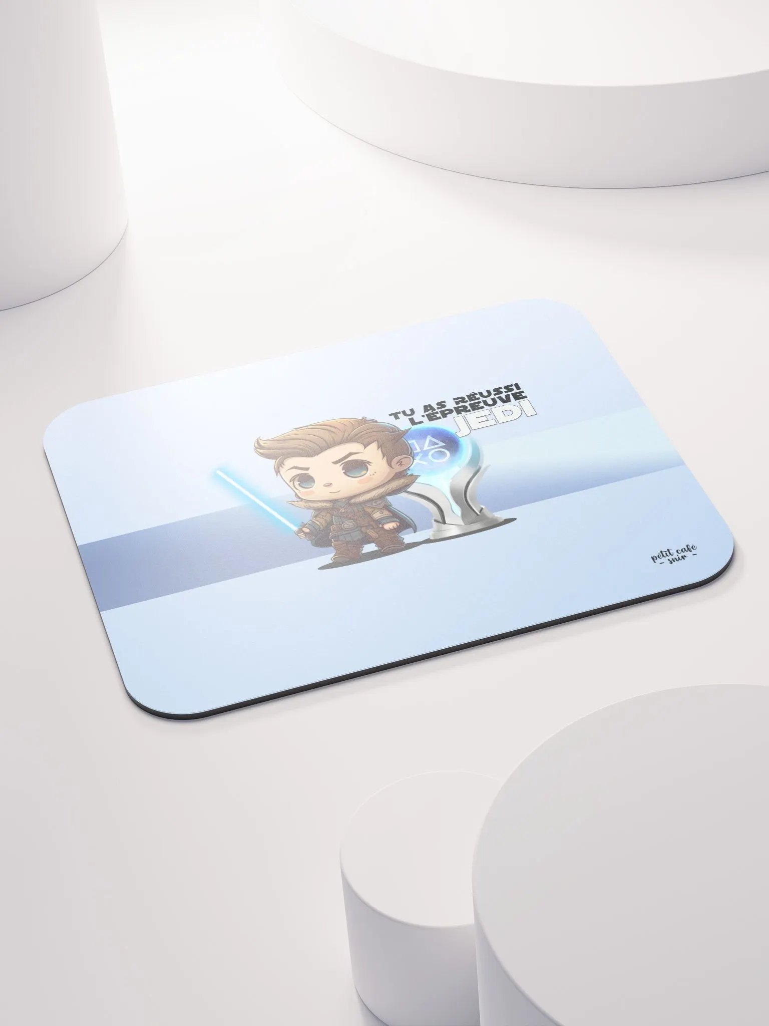 Épreuve Jedi : Platine - Tapis de souris product image (1)