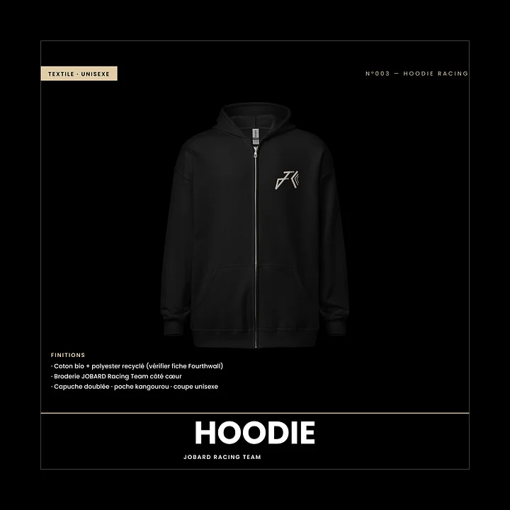Hoodie JOBARD Racing product image (1)