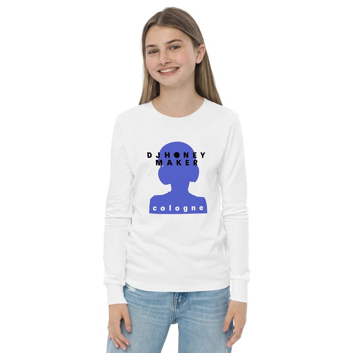 DJHoneyMaker Cologne Youth Long Sleeve T-Shirt product image (2)