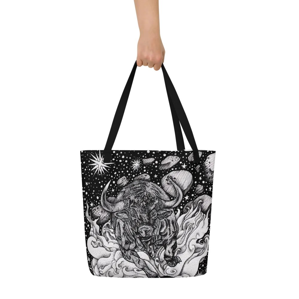 Taurus Zodiac All Over Print Tote Bag product image (6)