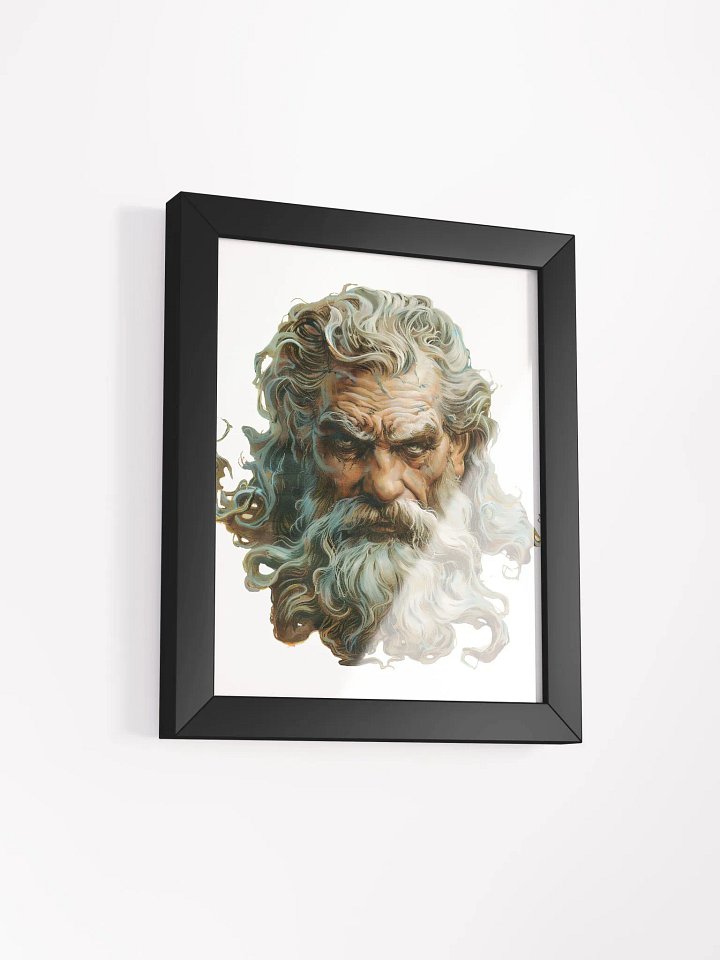 Zeus - The God of Thunder Framed High-Quality Matte Poster product image (7)
