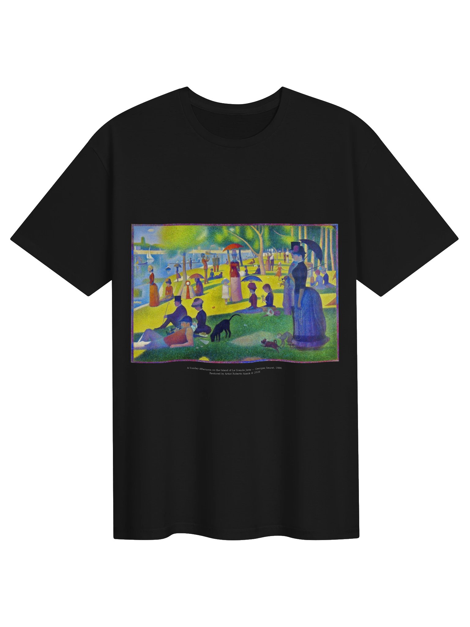 A Sunday Afternoon on the Island of La Grande Jatte — T-Shirt product image (1)