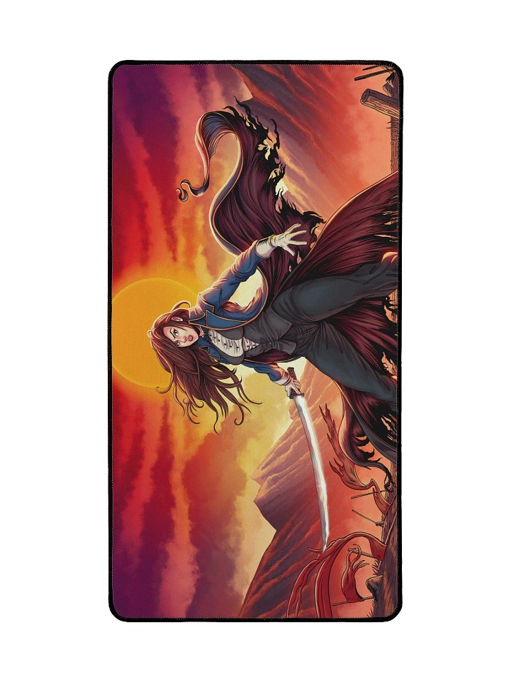 'Hero' Hand Drawn Playmat by DarkSideTokens! product image (2)