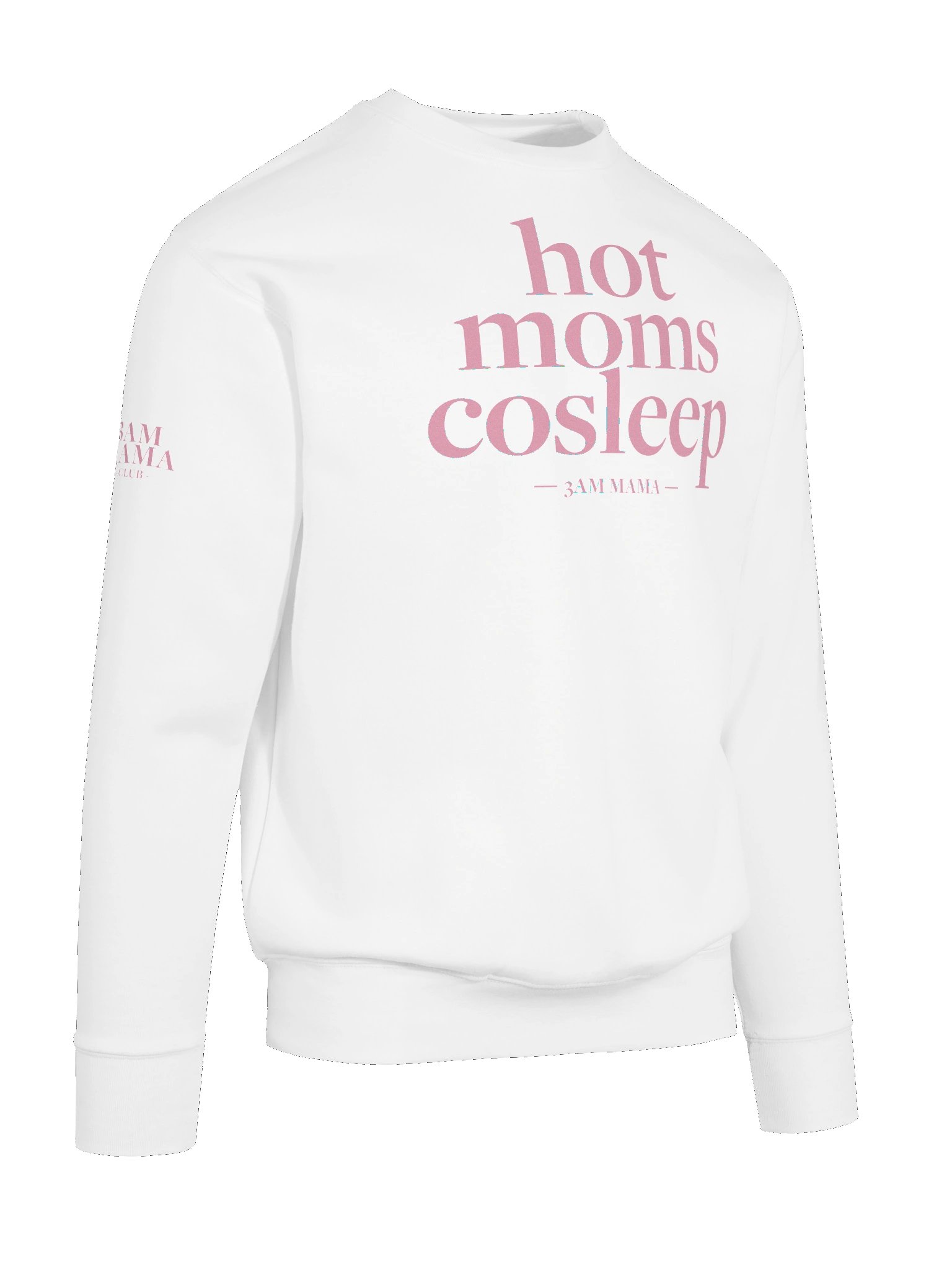 Hot Moms Cosleep Crewneck - White product image (10)