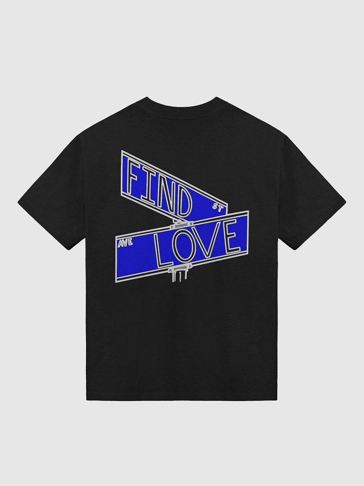 LOL find love women's back printed tee product image (2)