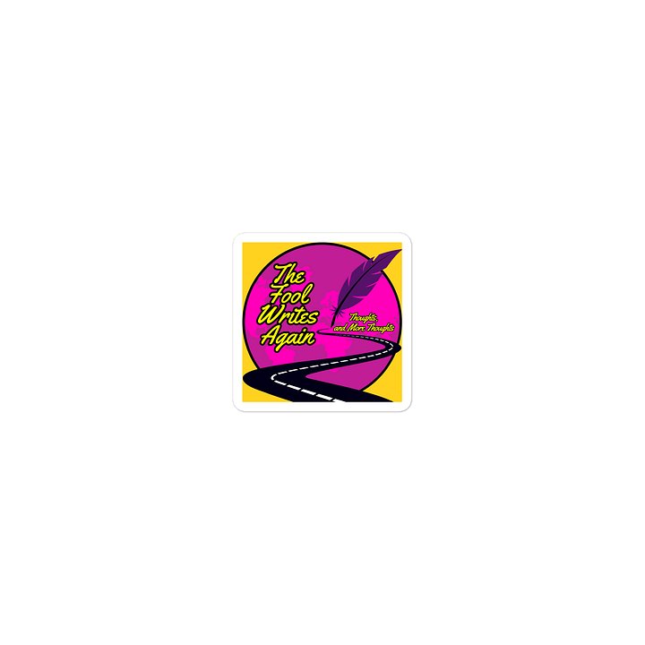 The Fool Writes Again Stickers product image (1)