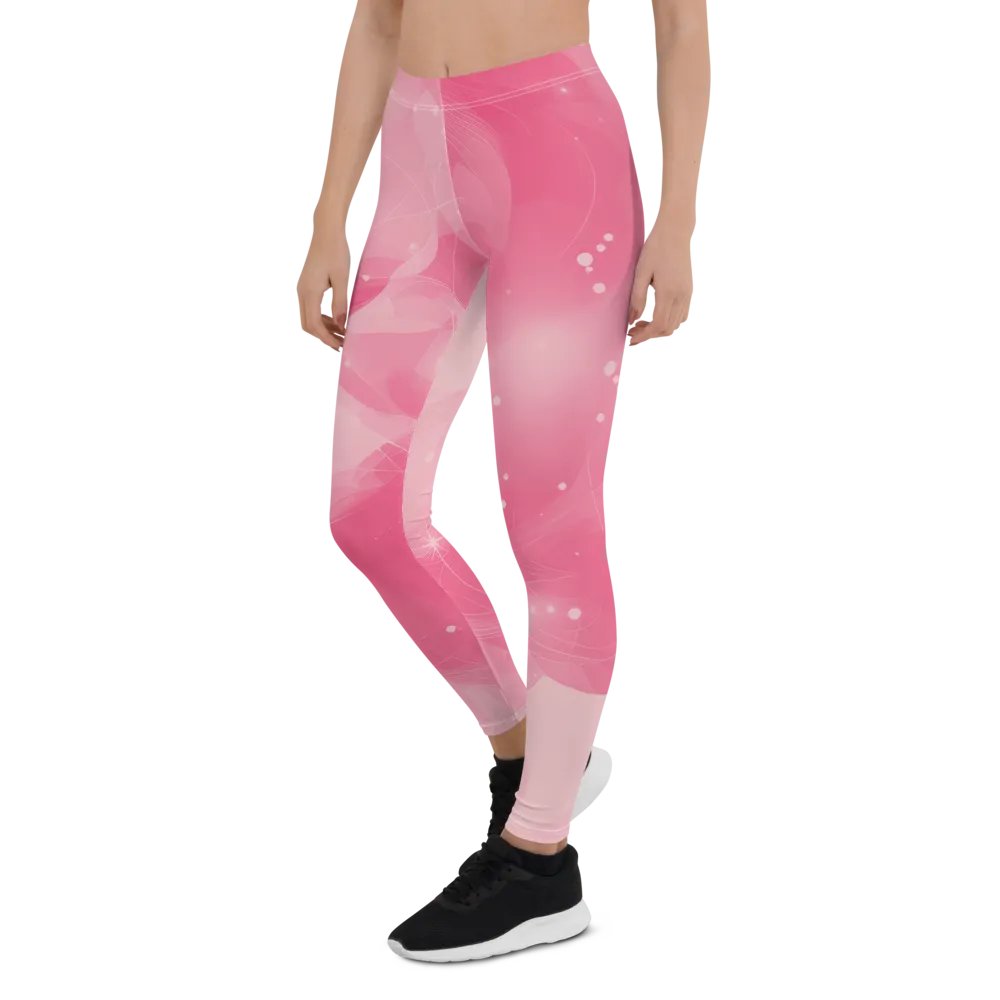Galaxy Rose Yoga Leggings product image (6)